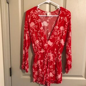 V-neck Romper Size 2